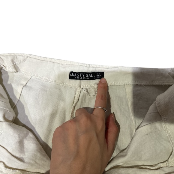 Nasty Gal Wide Leg Trouser Size 6 - Picture 7 of 8